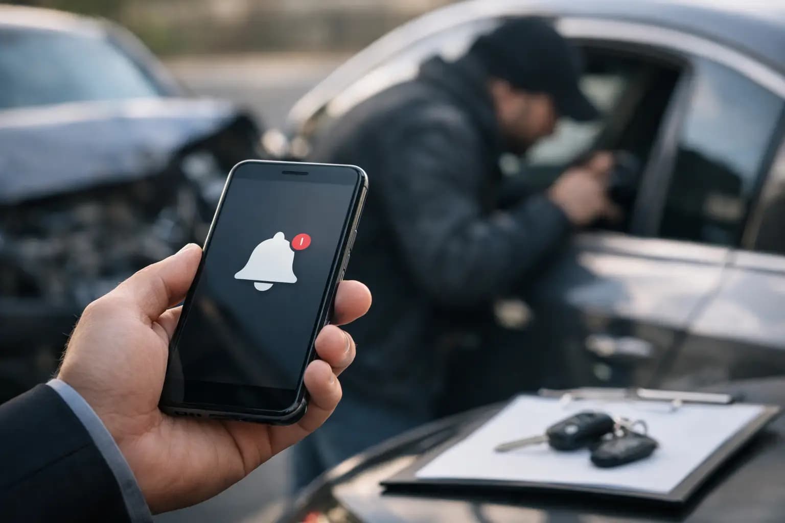 Push Notifications for Vehicle Fraud Work