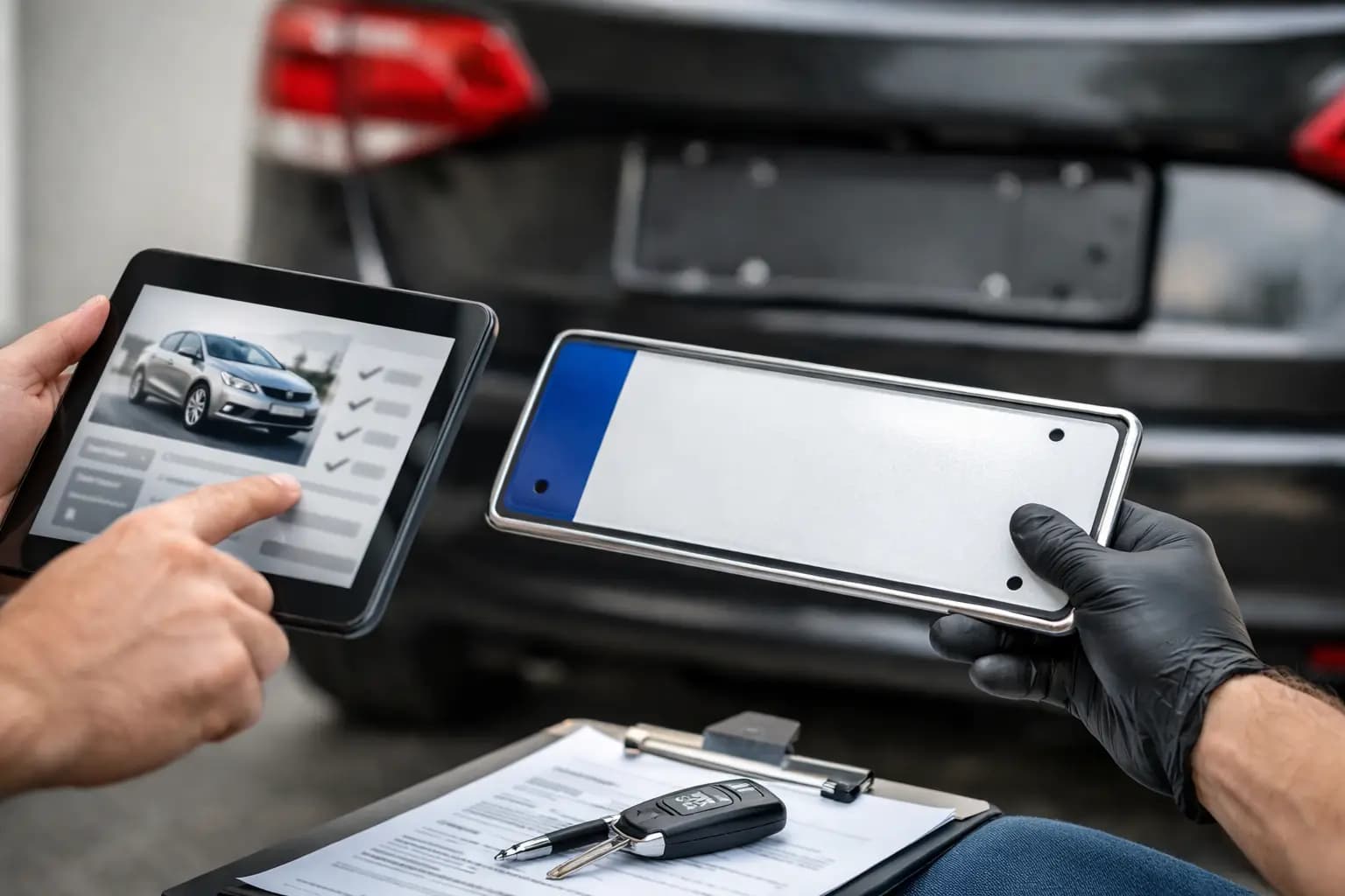 Secure Plate Registration Workflow Explained